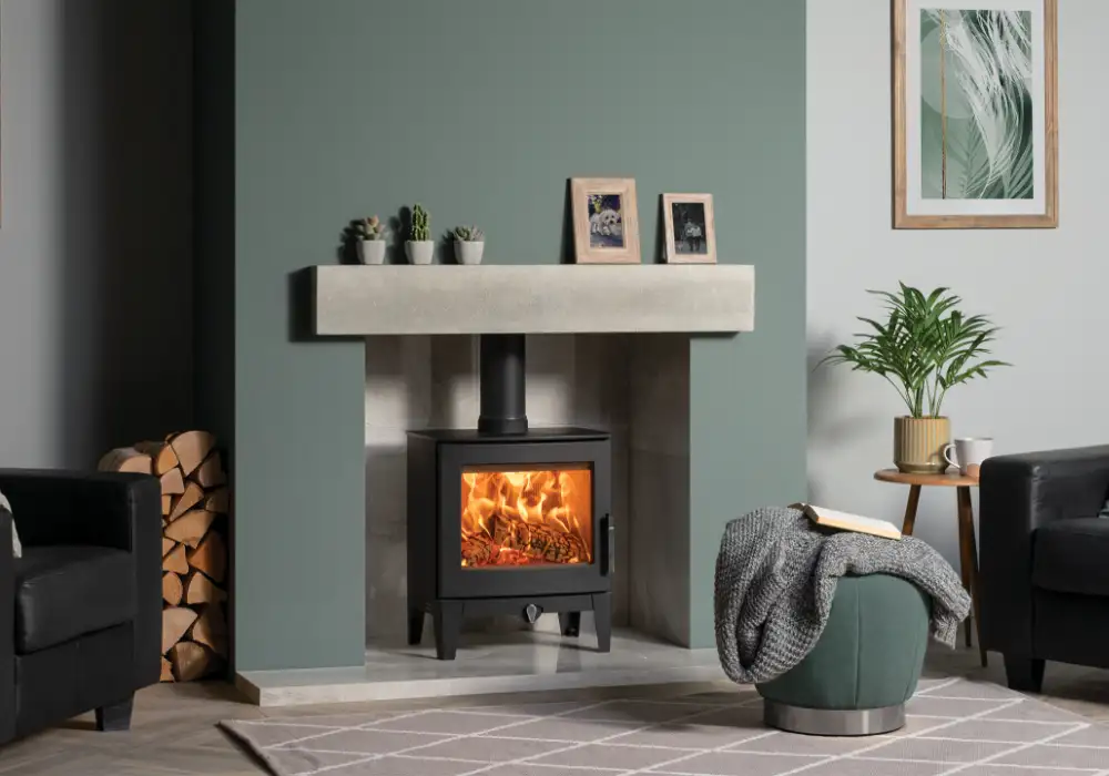 contemporary stove